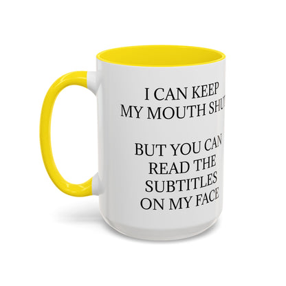 Subtitles 2-Tone Coffee Mug