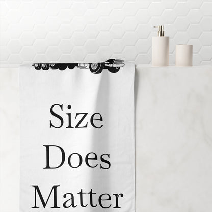 Size Does Matter Mink-Cotton  Beach Towel
