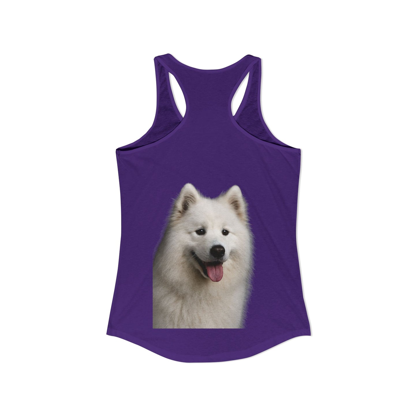 Samoyed Head Women's Racerback Tank