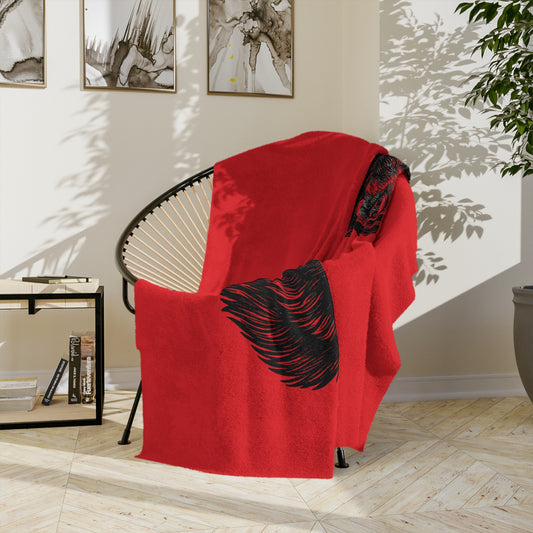 Santa Paws Newfie Velveteen Microfiber Blanket