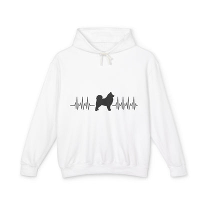 My Heart Beats For Samoyeds Unisex Lightweight Hoodie