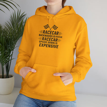 Racecar Backwards Unisex Hoodie