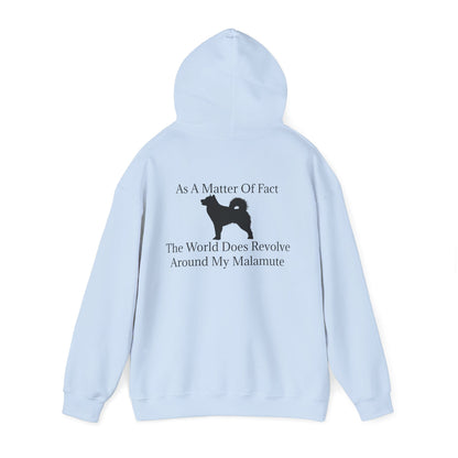 Matter Of Fact Malamute Unisex Hoodie