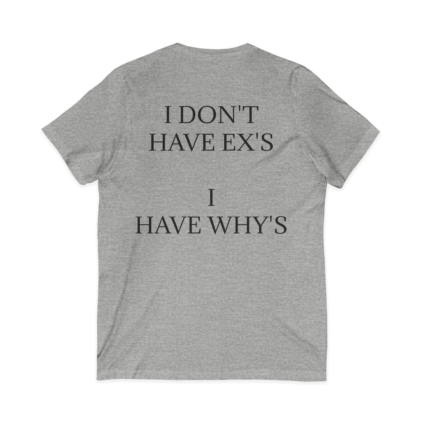 X's And Y's Unisex Short Sleeve V-Neck Tee