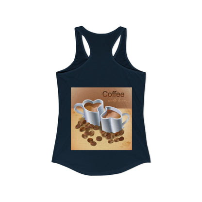 Coffee With Love Women's Racerback Tank