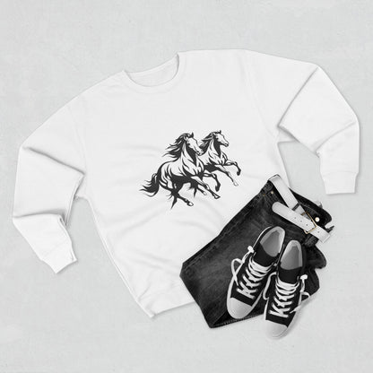 Horsin' Around Unisex Crewneck Sweatshirt