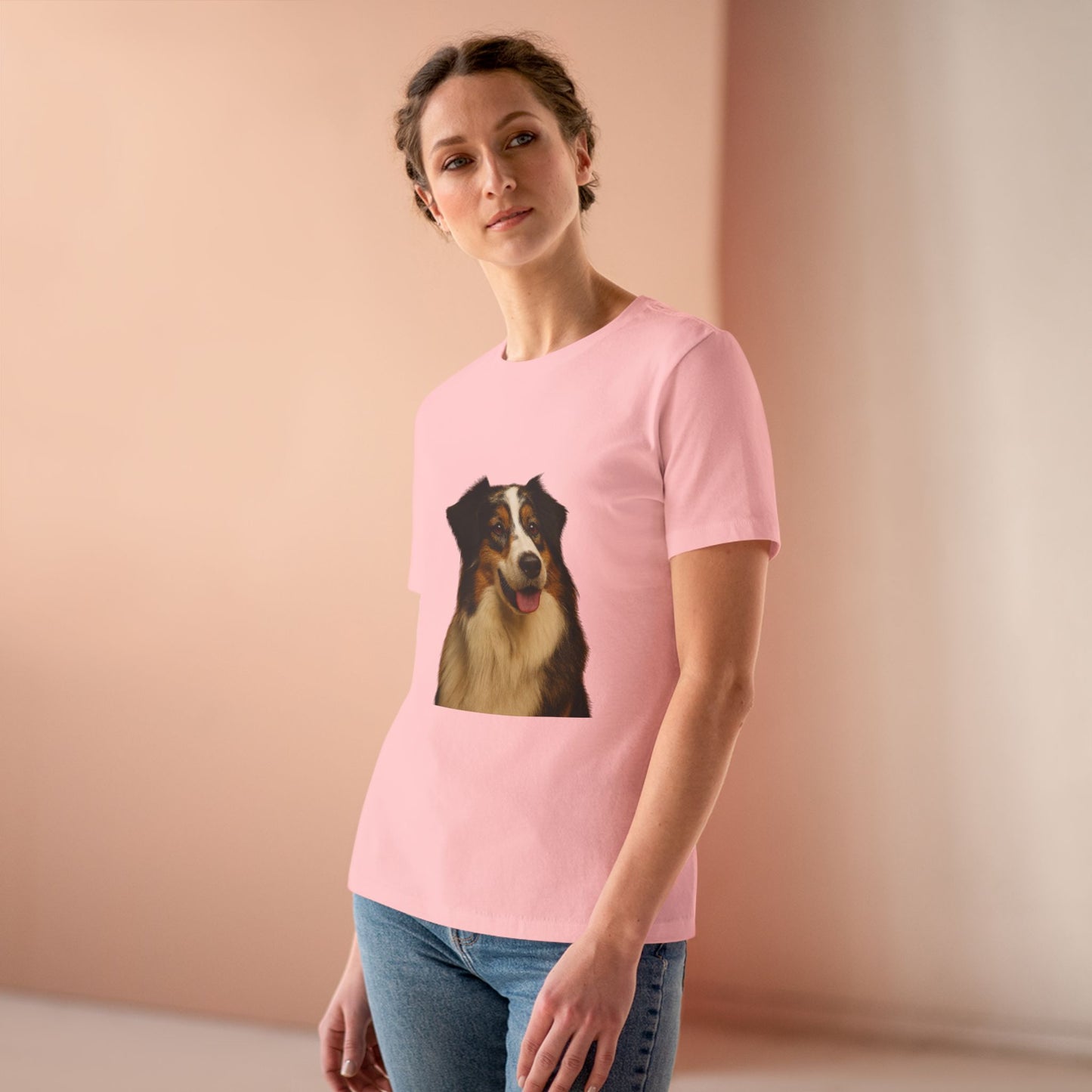 Aussie Head Women's Short Sleeve Crewneck Tee