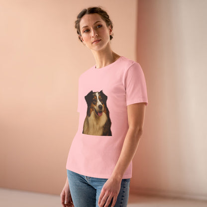 Aussie Head Women's Short Sleeve Crewneck Tee