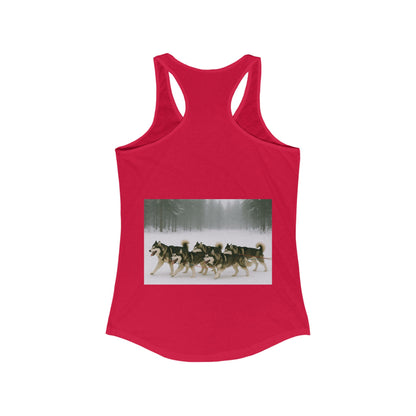 Mush On Women's Racerback Tank