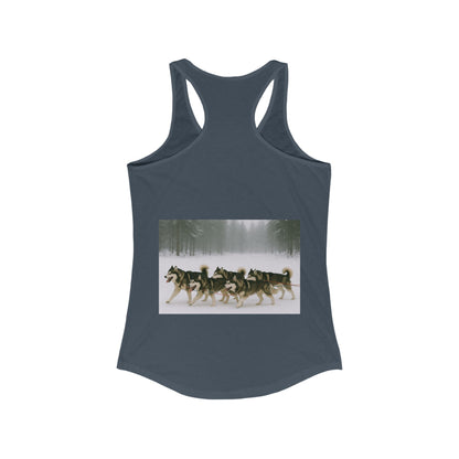 Mush On Women's Racerback Tank
