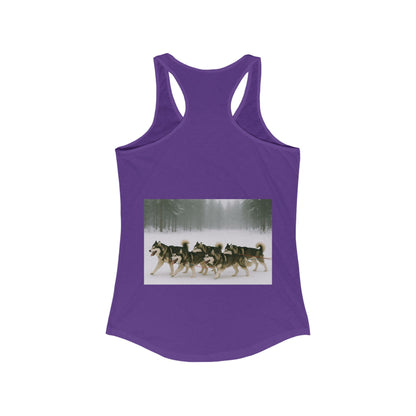 Mush On Women's Racerback Tank
