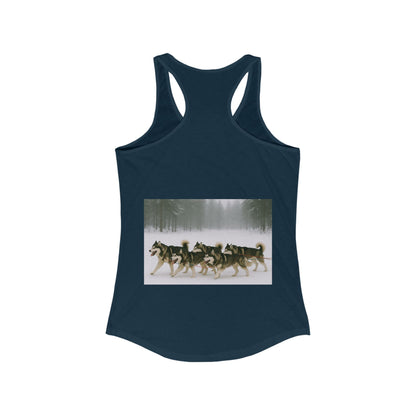 Mush On Women's Racerback Tank