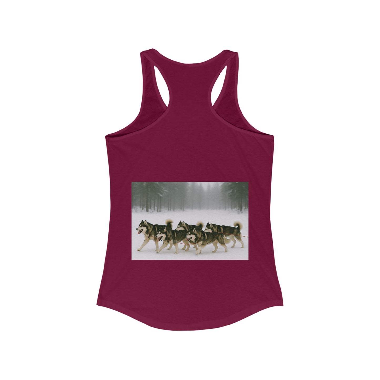 Mush On Women's Racerback Tank