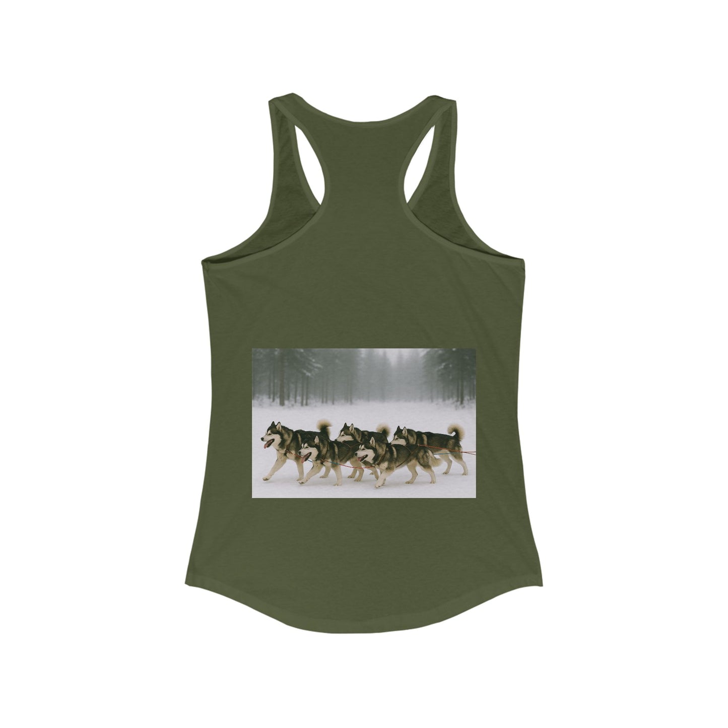 Mush On Women's Racerback Tank