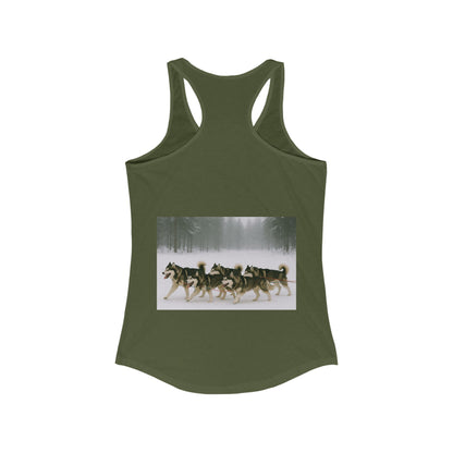 Mush On Women's Racerback Tank