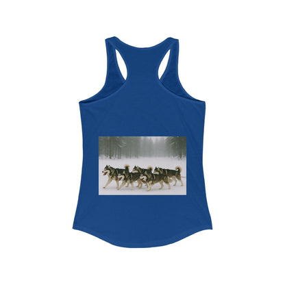Mush On Women's Racerback Tank