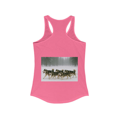 Mush On Women's Racerback Tank