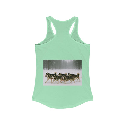 Mush On Women's Racerback Tank
