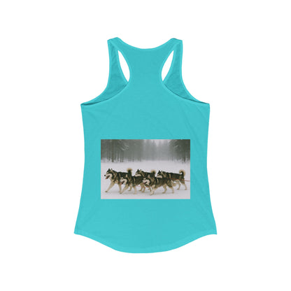 Mush On Women's Racerback Tank