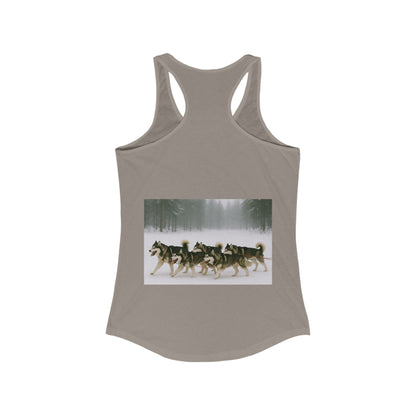 Mush On Women's Racerback Tank
