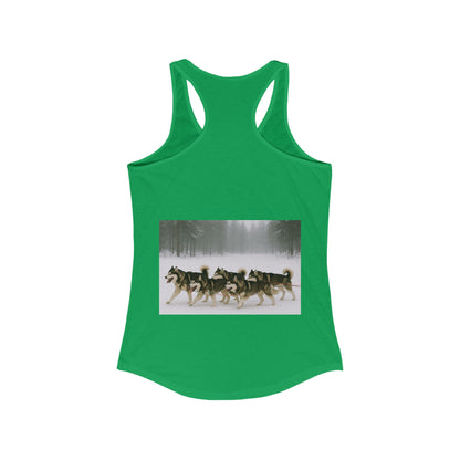 Mush On Women's Racerback Tank