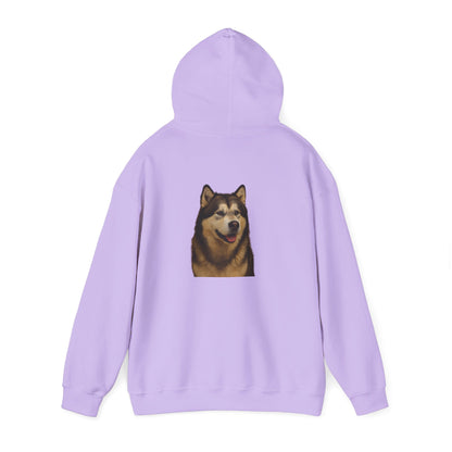 Malamute Head Unisex Hoodie