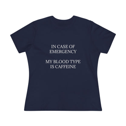 Blood Type Women's Short Sleeve Crewneck Tee