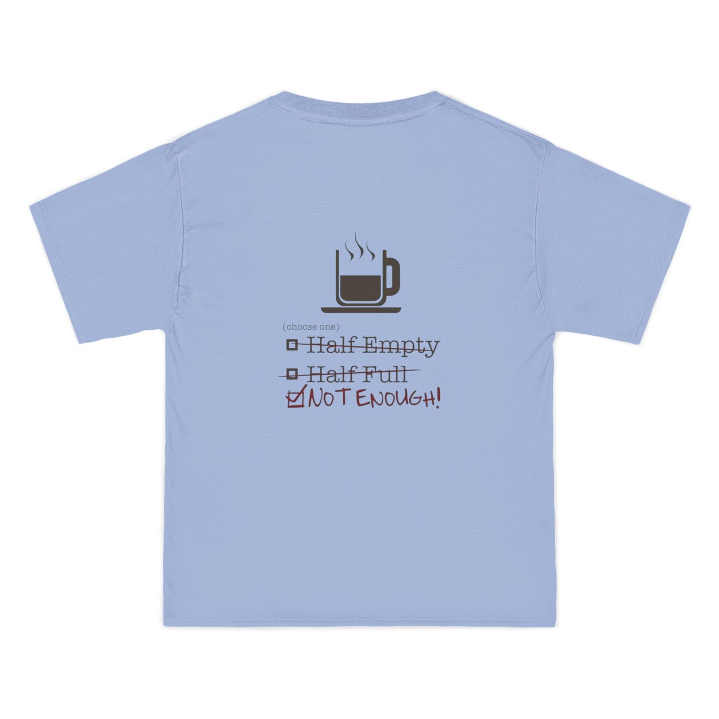 Not Enough Men's Short-Sleeve Crewneck Tee