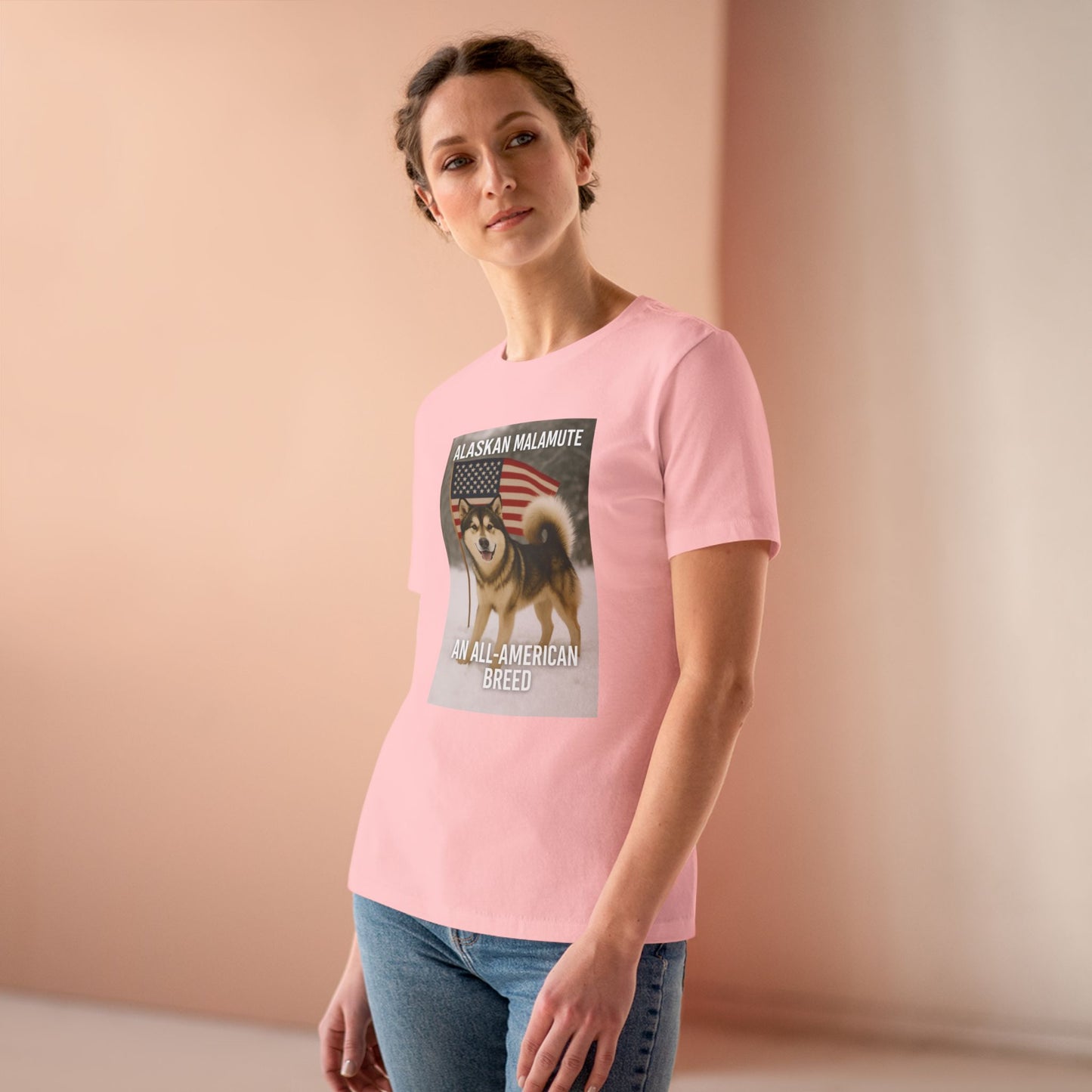 All-American Breed Women's Short Sleeve Crewneck Tee