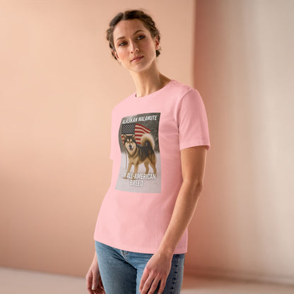 All-American Breed Women's Short Sleeve Crewneck Tee