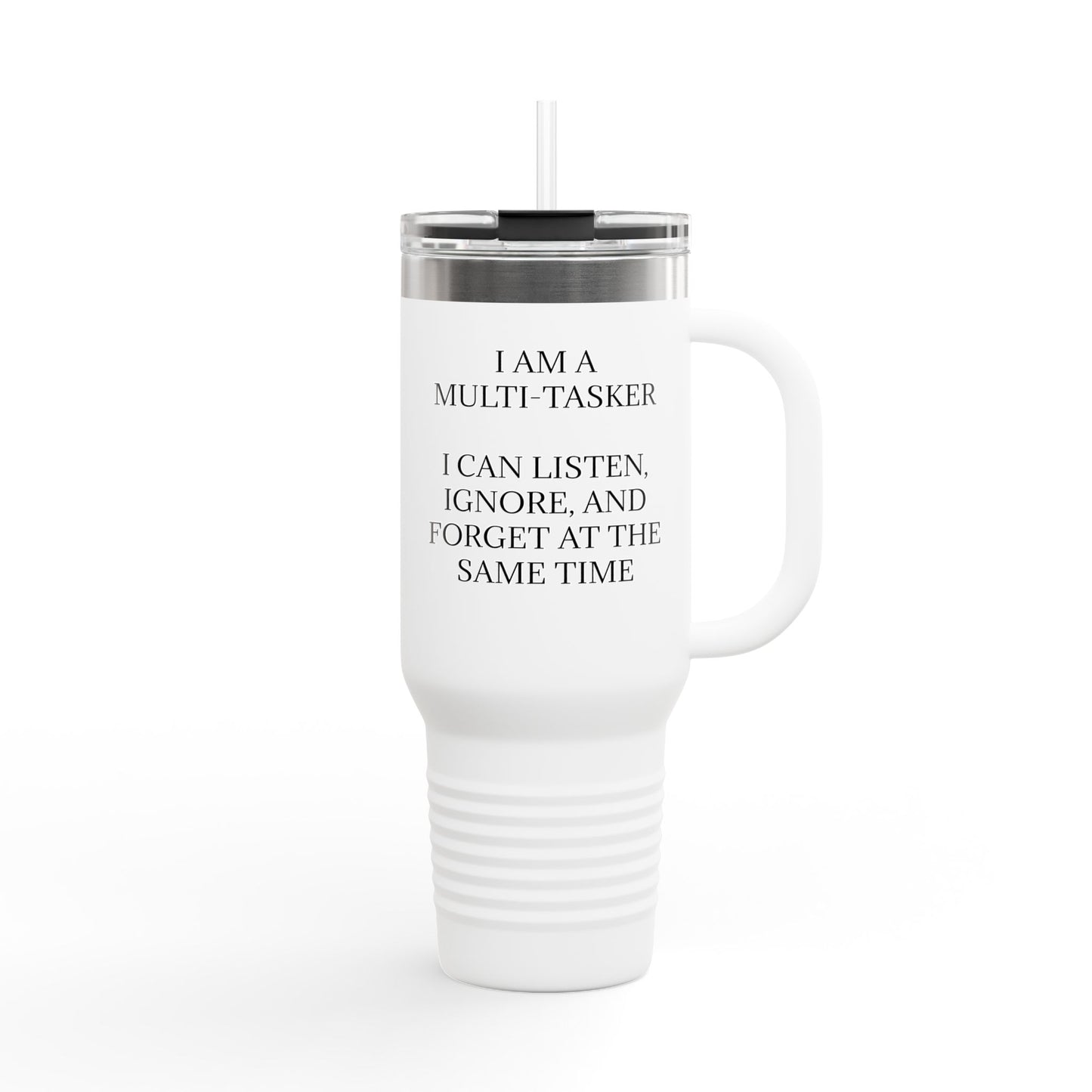Multi-Tasker Insulated Travel Mug