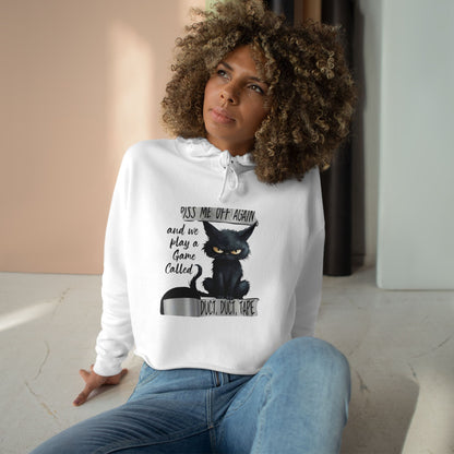 Duct, Duct, Tape Women's Crop Hoodie