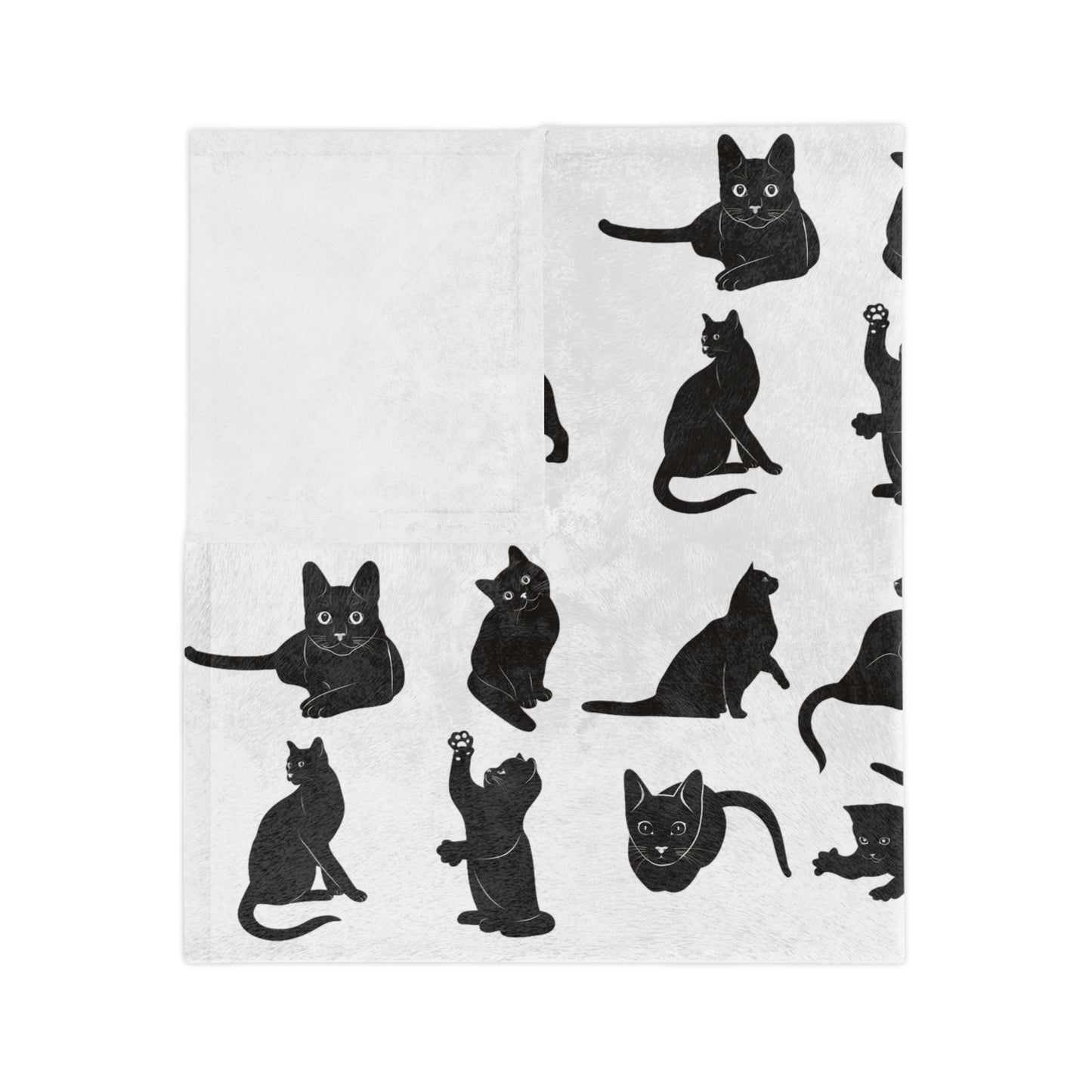 Cats Velveteen Microfiber Blanket