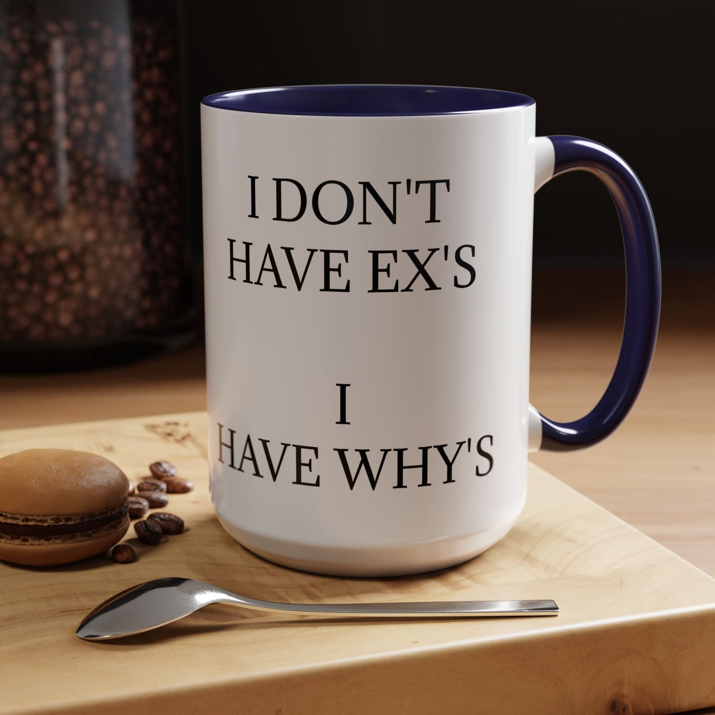 X's And Y's 2-Tone Coffee Mug