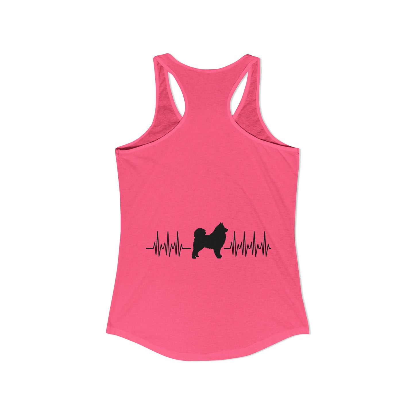 My Heart Beats For Samoyeds Women's Racerback Tank