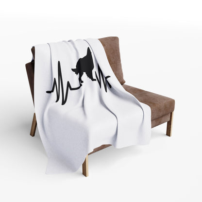 My Heart Beats For Goldens Arctic Fleece Blanket