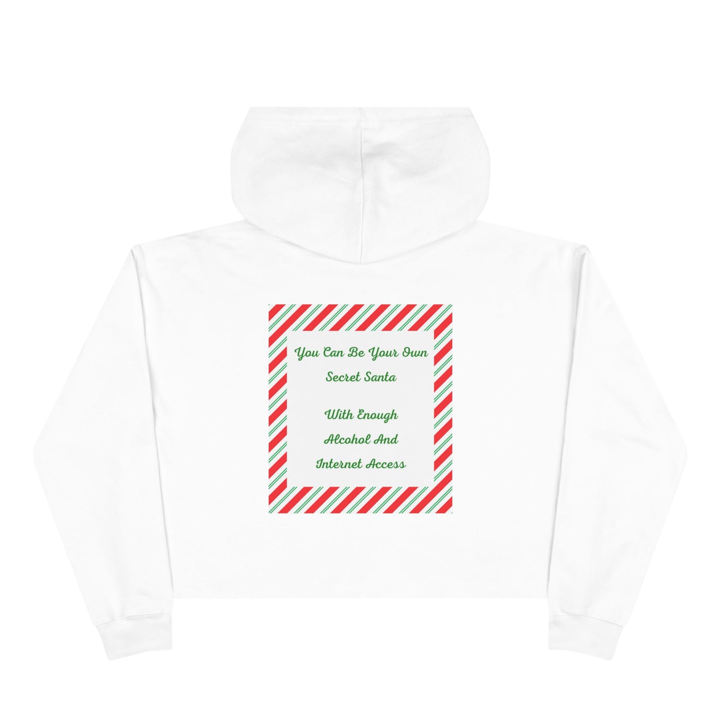 Your Own Secret Santa Women's Crop Hoodie