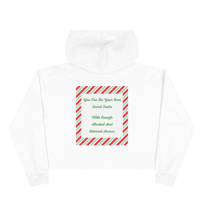 Your Own Secret Santa Women's Crop Hoodie
