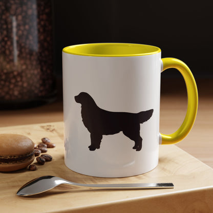 Golden Silhouette 2-Tone Coffee Mug