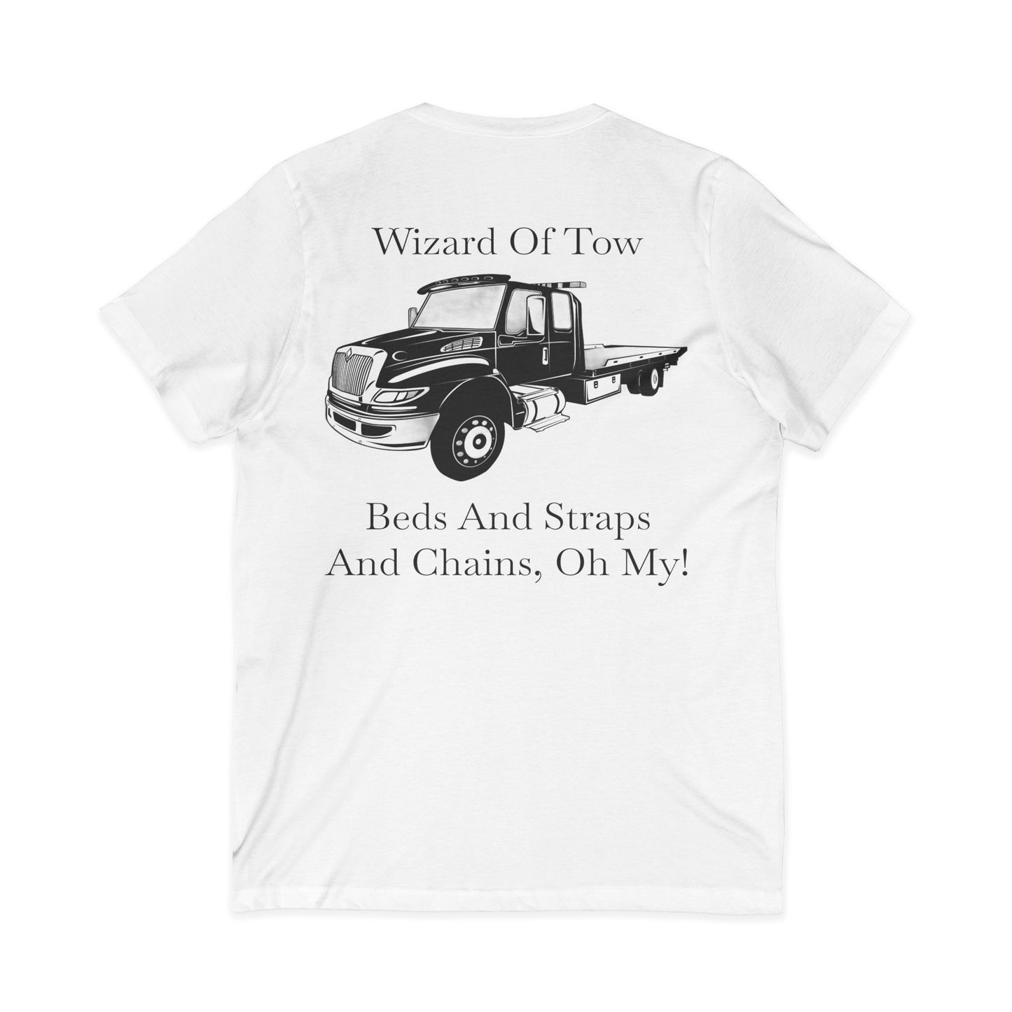 Wizard Of Tow Unisex Short Sleeve V-Neck Tee