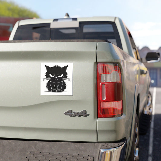 Angry Cat Indoor/Outdoor Magnet