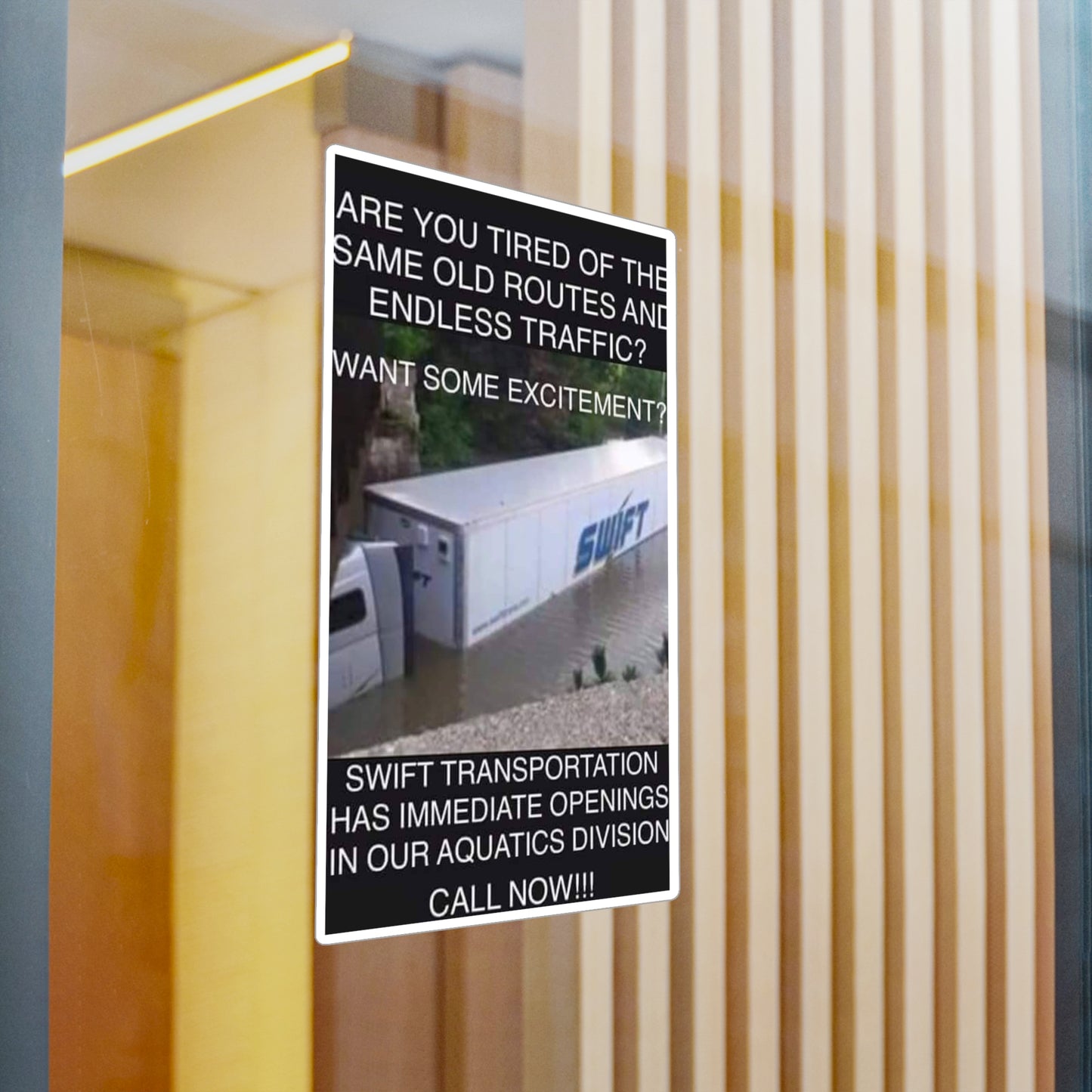 Swift Aquatics Vinyl Decal