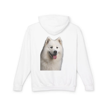 Samoyed Head Unisex Lightweight Hoodie