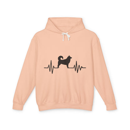 My Heart Beats For Malamutes Unisex Lightweight Hoodie