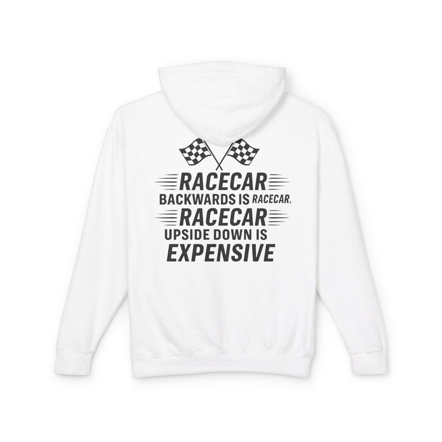 Racecar Backwards Unisex Lightweight Hoodie