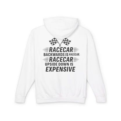 Racecar Backwards Unisex Lightweight Hoodie
