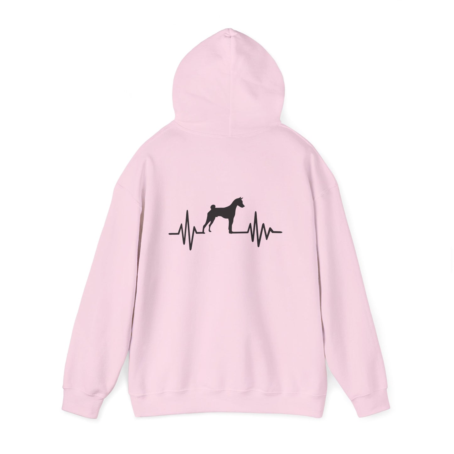 My Heart Beats For Basenjis Unisex Hoodie