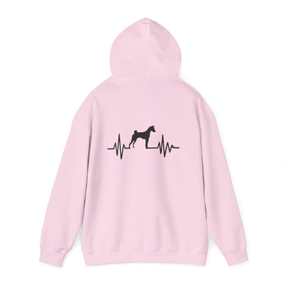 My Heart Beats For Basenjis Unisex Hoodie