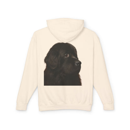 Newfie Head Unisex Lightweight Hoodie