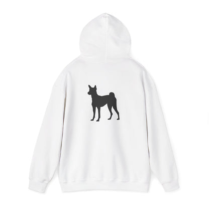 Basenji Silhouette Unisex Hoodie